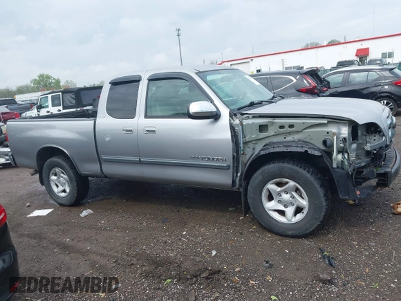 2003 Toyota Tundra SR5 with VIN 5TBRT34163S434212, listed as a IAAI auction lot 42075757 with 196,485 mi miles and . Bid and sale history available at DreamBid. Image 14.