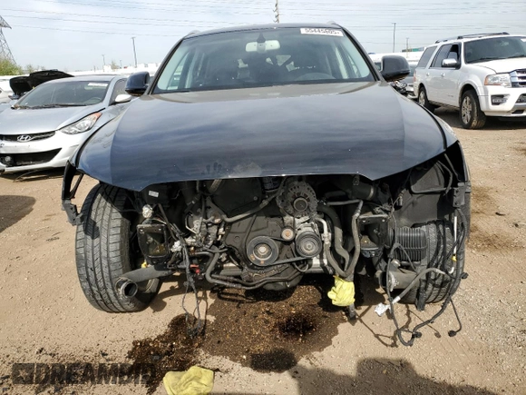 2017 Audi Q5 Premium Plus with VIN WA1L2AFPXHA016207, listed as a Copart auction lot 55445805 with 93,467 mi miles and Salvage title. Bid and sale history available at DreamBid. Image 5.