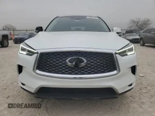 2023 Infiniti QX50 Luxe with VIN 3PCAJ5BA8PF121360, listed as a Copart auction lot 42991135 with 16,340 mi miles and Salvage title. Bid and sale history available at DreamBid. Image 5.