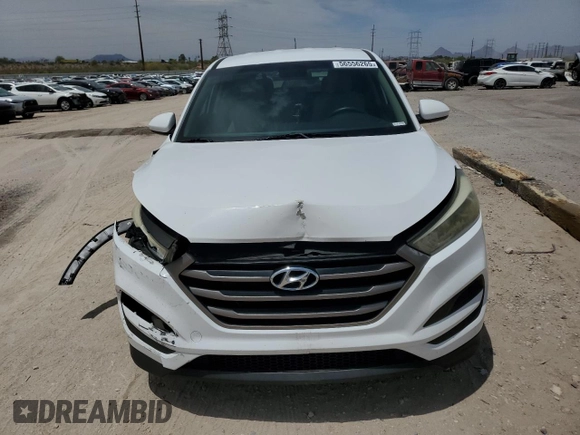 2016 Hyundai Tucson SE z VIN KM8J23A4XGU243394, wystawiony jako Copart lot #56556265 z przebiegiem 91 305 mil mil oraz Szkoda całkowita • Salvage title. Historia ofert i sprzedaży dostępna na DreamBid. Obrazek 5.