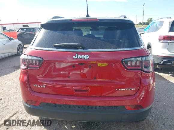 2024 Jeep Compass Limited z VIN 3C4NJDCN8RT595360, wystawiony jako IAAI lot #42323056 z przebiegiem 46 933 mil mil oraz . Historia ofert i sprzedaży dostępna na DreamBid. Obrazek 16.