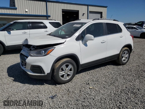 2018 Chevrolet Trax LT with VIN 3GNCJPSB3JL226174, listed as a Copart auction lot 48399145 with 184,416 mi miles and Salvage Title. Bid and sale history available at carsss.com. Image 1.