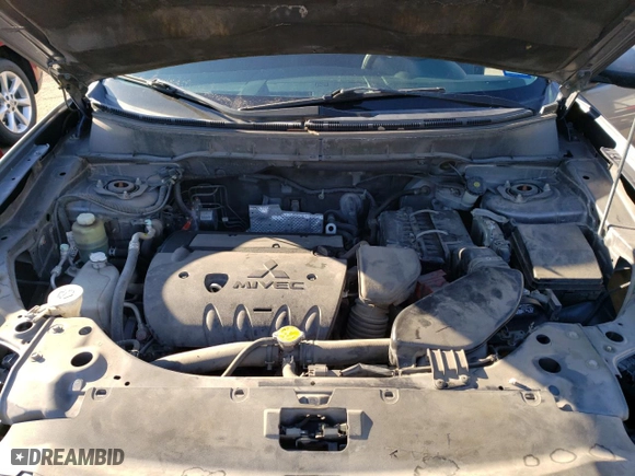 2012 Mitsubishi Outlander ES with VIN JA4AS2AW7CU017544, listed as a Copart auction lot 42991815 with 211,446 mi miles and Salvage Title. Bid and sale history available at carsss.com. Image 12.