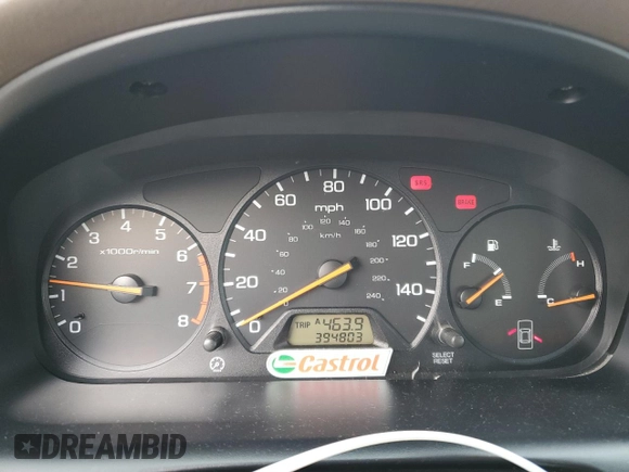 1998 Honda Accord LX with VIN 1HGCG5540WA180862, listed as a Copart auction lot 87071084 with 394,803 mi miles and Salvage title. Bid and sale history available at DreamBid. Image 9.