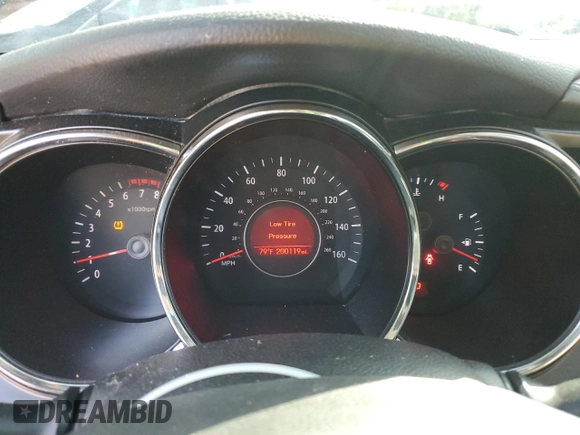 2013 Kia Optima EX with VIN 5XXGN4A77DG132051, listed as a Copart auction lot 60319735 with 200,119 mi miles and Salvage title. Bid and sale history available at DreamBid. Image 9.