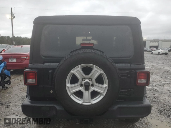 2019 Jeep Wrangler Sport S с VIN 1C4GJXAG4KW632368, выставлен на аукционе Copart как лот 81509054 с пробегом 46 768 миль миль и Списание • Salvage title. История ставок и продаж доступна на DreamBid. Изображение 6.