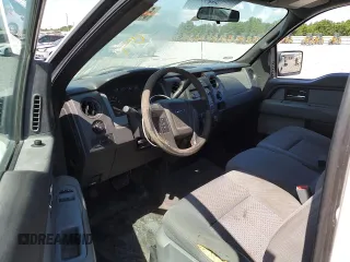 2013 Ford F-150 XL with VIN 1FTNF1CF1DKE06924, listed as a Copart auction lot 54252525 with 222,384 mi miles and Salvage title. Bid and sale history available at DreamBid. Image 8.