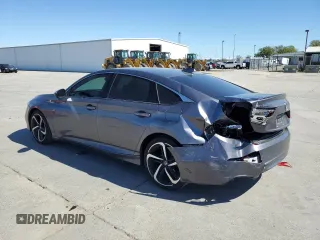 2019 Honda Accord Sedan Sport 1.5T with VIN 1HGCV1F3XKA174131, listed as a Copart auction lot 50574325 with 67,601 mi miles and Salvage Title. Bid and sale history available at carsss.com. Image 2.