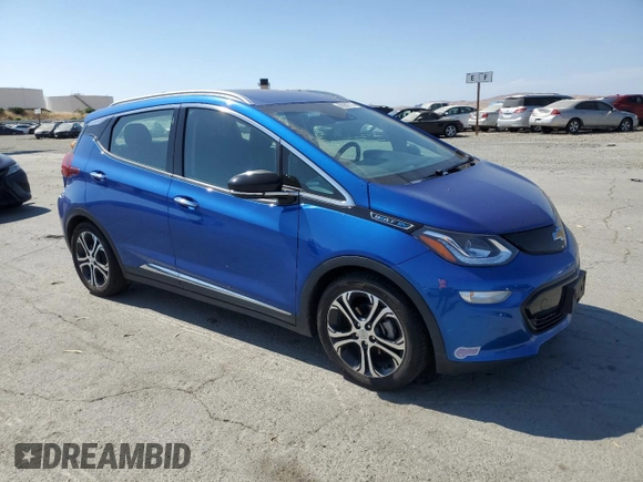 2019 Chevrolet Bolt EV Premier with VIN 1G1FZ6S00K4105108, listed as a Copart auction lot 60080775 with 44,233 mi miles and Salvage title. Bid and sale history available at DreamBid. Image 4.