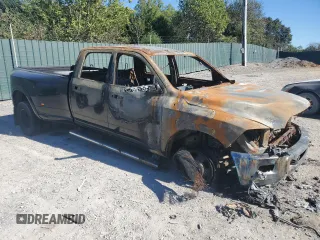 2017 Ram 3500 Laramie with VIN 3C63RRJL6HG690383, listed as a Copart auction lot 75020114 with 0 mi miles and Salvage Title. Bid and sale history available at carsss.com. Image 4.