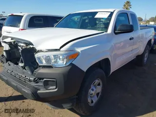 2022 Toyota Tacoma 2WD SR with VIN 3TYRX5GN0NT044350, listed as a IAAI auction lot 41313127 with 34,696 mi miles. Bid and sale history available at carsss.com. Image 2.