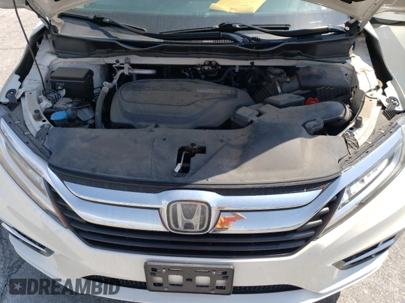 2019 Honda Odyssey Elite with VIN 5FNRL6H94KB067337, listed as a Copart auction lot 52540835 with 69,727 mi miles and Salvage Title. Bid and sale history available at DreamBid. Image 12.