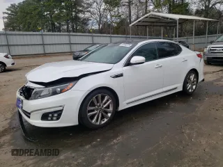 2015 Kia Optima SX Turbo with VIN 5XXGR4A63FG453826, listed as a Copart auction lot 46898225 with 140,782 mi miles and Salvage Title. Bid and sale history available at carsss.com. Image 1.