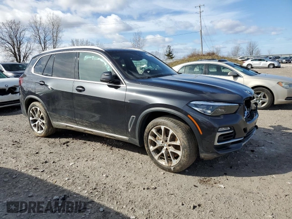2021 BMW X5 xDrive45e with VIN 5UXTA6C01M9H73538, listed as a Copart auction lot 50148605 with 0 mi miles and Salvage Title. Bid and sale history available at carsss.com. Image 4.