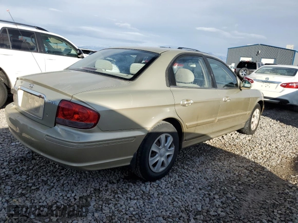 2004 Hyundai Sonata with VIN KMHWF25S44A973750, listed as a Copart auction lot 84761474 with 163,040 mi miles and Salvage Title. Bid and sale history available at carsss.com. Image 3.