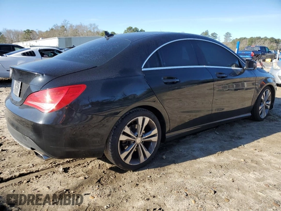 2016 Mercedes-Benz CLA with VIN WDDSJ4EB4GN370281, listed as a Copart auction lot 49586995 with 119,579 mi miles and Salvage Title. Bid and sale history available at carsss.com. Image 3.