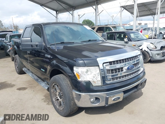 2014 Ford F-150 XL with VIN 1FTFW1CTXEKE56183, listed as a IAAI auction lot 41900304 with 94,597 mi miles and . Bid and sale history available at DreamBid. Image 1.