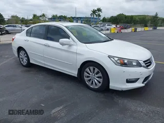 2015 Honda Accord EX-L с VIN 1HGCR2F82FA125453, выставлен на аукционе IAAI как лот 39150439 с пробегом 132 000 миль миль и . История ставок и продаж доступна на DreamBid. Изображение 1.