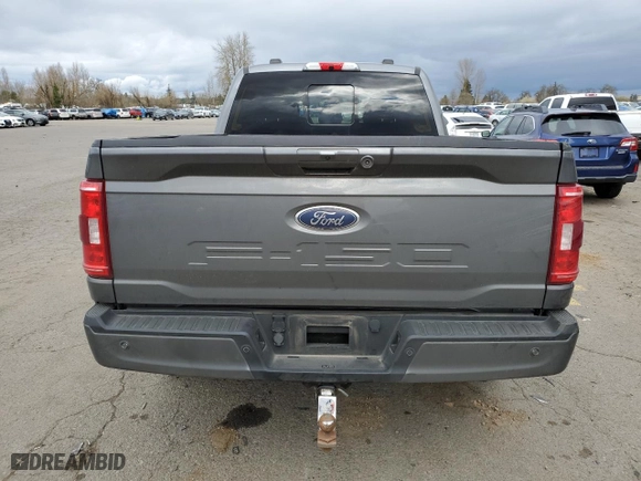 2022 Ford F-150 XL with VIN 1FTFW1E50NKD89477, listed as a Copart auction lot 47406615 with 0 mi miles and Salvage Title. Bid and sale history available at carsss.com. Image 6.