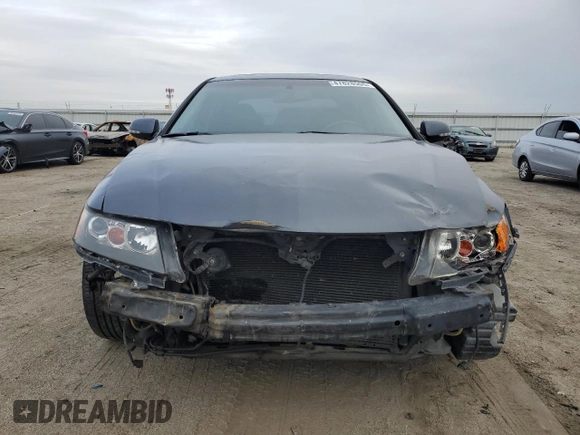 2008 Acura TSX Nav with VIN JH4CL96938C015115, listed as a Copart auction lot 47828555 with 162,608 mi miles and Salvage Title. Bid and sale history available at carsss.com. Image 5.
