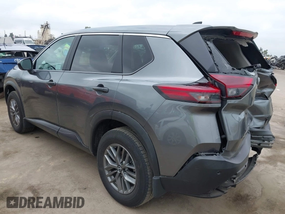 2023 Nissan Rogue S with VIN 5N1BT3AAXPC914706, listed as a IAAI auction lot 42402408 with 7,250 mi miles and . Bid and sale history available at DreamBid. Image 3.