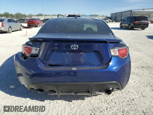 2017 Toyota 86 with VIN JF1ZNAA13H9702297, listed as a Copart auction lot 87482774 with 93,748 mi miles and Salvage Title. Bid and sale history available at carsss.com. Image 6.