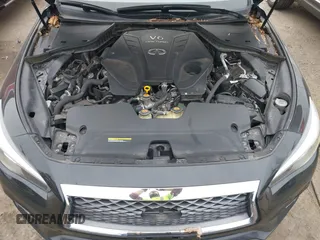 2020 Infiniti Q50 Luxe with VIN JN1EV7AR5LM250864, listed as a IAAI auction lot 40927003 with 57,534 mi miles and . Bid and sale history available at carsss.com. Image 10.