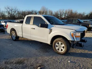 2021 Ford F-150 XL z VIN 1FTEX1CB6MKE39878, wystawiony jako Copart lot #88339045 z przebiegiem 59 423 mil mil oraz Szkoda całkowita • Salvage title. Historia ofert i sprzedaży dostępna na DreamBid. Obrazek 4.