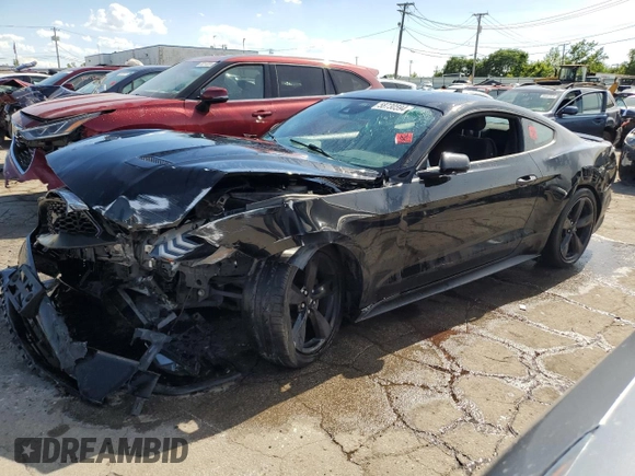 2021 Ford Mustang EcoBoost with VIN 1FA6P8TH4M5103605, listed as a Copart auction lot 58730594 with 63,996 mi miles and Salvage Title. Bid and sale history available at carsss.com. Image 1.