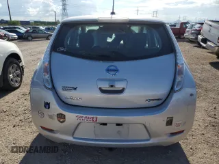 2017 Nissan LEAF SL with VIN 1N4BZ0CP5HC303329, listed as a Copart auction lot 66319194 with 84,142 mi miles and Salvage Title. Bid and sale history available at carsss.com. Image 6.