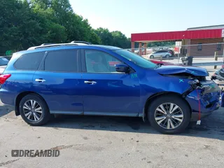 2018 Nissan Pathfinder S with VIN 5N1DR2MN7JC603788, listed as a IAAI auction lot 42462364 with 89,487 mi miles and . Bid and sale history available at DreamBid. Image 14.