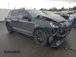 2009 Porsche Cayenne GTS with VIN WP1AD29P39LA61051, listed as a Copart auction lot 49551235 with 195,759 mi miles and Salvage title. Bid and sale history available at DreamBid. Image 4.