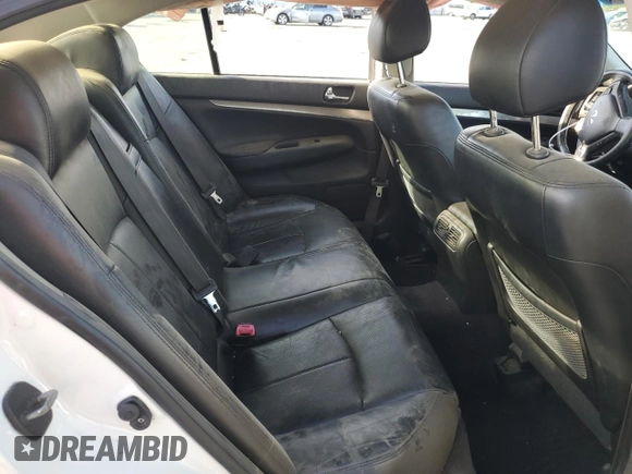 2011 Infiniti G25 Journey with VIN JN1DV6AP2BM831418, listed as a Copart auction lot 50463335 with Not provided miles and Salvage title. Bid and sale history available at DreamBid. Image 10.
