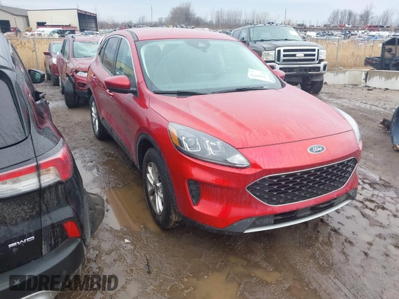 2021 Ford Escape SE with VIN 1FMCU9G68MUA06185, listed as a IAAI auction lot 41695906 with 43,463 mi miles and . Bid and sale history available at DreamBid. Image 1.