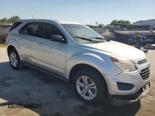 2017 Chevrolet Equinox LS with VIN 2GNALBEK5H1585117, listed as a Copart auction lot 51374395 with Not Provided miles and Salvage Title. Bid and sale history available at DreamBid. Image 4.