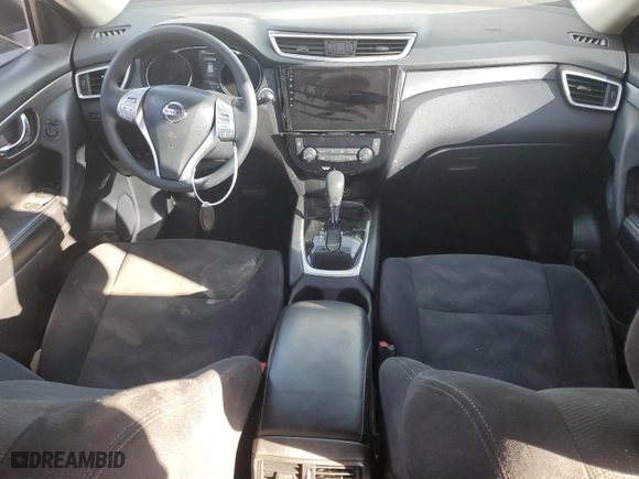 2015 Nissan Rogue SV with VIN 5N1AT2MVXFC913865, listed as a Copart auction lot 84543164 with 107,699 mi miles and Salvage Title. Bid and sale history available at carsss.com. Image 8.