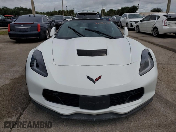 2019 Chevrolet Corvette Grand Sport 2LT with VIN 1G1YY2D71K5100492, listed as a Copart auction lot 74899774 with 0 mi miles and Non Repairable. Bid and sale history available at carsss.com. Image 5.