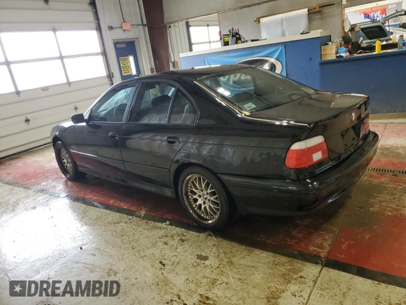 2002 BMW 5 Series 530i with VIN WBADT63472CK27789, listed as a Copart auction lot 51576315 with 195,482 mi miles and Salvage Title. Bid and sale history available at DreamBid. Image 2.