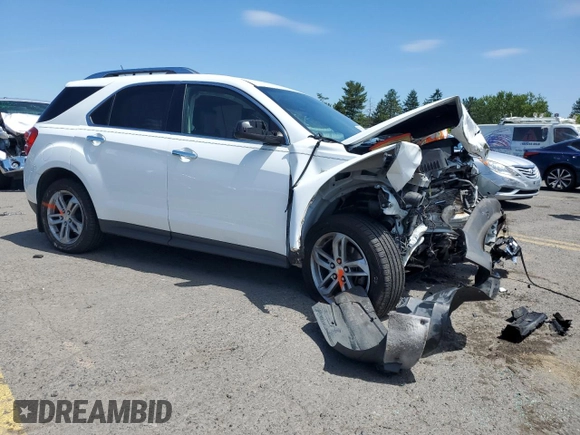 2016 Chevrolet Equinox LTZ z VIN 2GNFLGEK7G6155688, wystawiony jako Copart lot #59359834 z przebiegiem Nie podano mil oraz Szkoda całkowita • Salvage title. Historia ofert i sprzedaży dostępna na DreamBid. Obrazek 4.