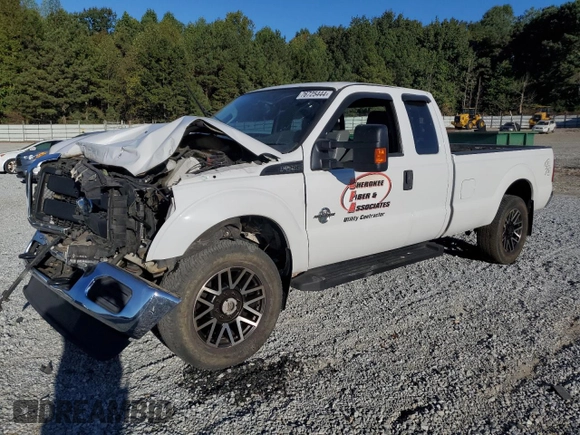 2016 Ford Super Duty F-250 SRW XLT with VIN 1FT7X2BT8GEC95293, listed as a Copart auction lot 76725444 with 0 mi miles and Salvage Title. Bid and sale history available at carsss.com. Image 1.