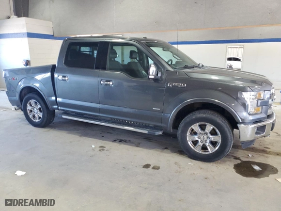 2016 Ford F-150 XLT with VIN 1FTEW1EP4GFD35267, listed as a Copart auction lot 50608575 with 77,795 mi miles and Salvage Title. Bid and sale history available at carsss.com. Image 4.