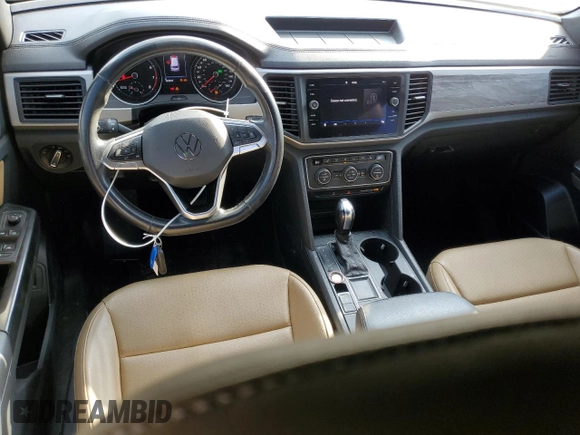 2020 Volkswagen Atlas SE with VIN 1V23C2CA8LC227989, listed as a Copart auction lot 78435574 with 122,537 mi miles and Salvage title. Bid and sale history available at DreamBid. Image 8.