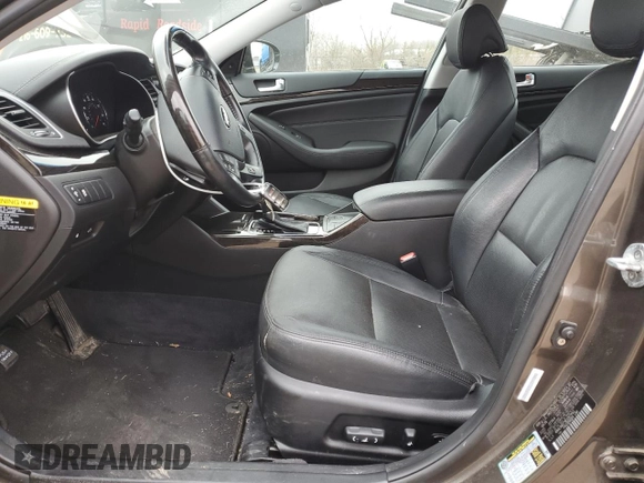 2014 Kia Cadenza Premium with VIN KNALN4D73E5167442, listed as a Copart auction lot 83373814 with 66,552 mi miles and Salvage Title. Bid and sale history available at carsss.com. Image 7.