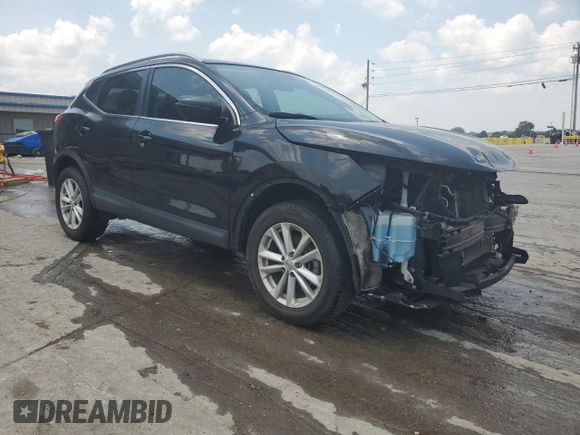 2017 Nissan Rogue SV with VIN JN1BJ1CP2HW016944, listed as a Copart auction lot 59396745 with 89,429 mi miles and Salvage title. Bid and sale history available at DreamBid. Image 4.