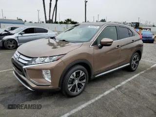2020 Mitsubishi Eclipse Cross SE with VIN JA4AS5AAXLZ012072, listed as a Copart auction lot 76137214 with 18,367 mi miles and Salvage title. Bid and sale history available at DreamBid. Image 1.