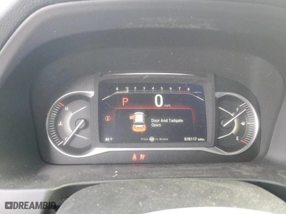 2022 Honda Passport Elite with VIN 5FNYF8H09NB013794, listed as a Copart auction lot 46435655 with 18,117 mi miles and Salvage Title. Bid and sale history available at carsss.com. Image 9.