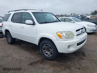 2006 Toyota Sequoia SR5 with VIN 5TDZT34A86S279237, listed as a IAAI auction lot 41804445 with 229,842 mi miles. Bid and sale history available at carsss.com. Image 1.