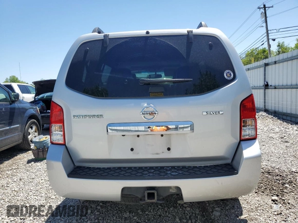 2012 Nissan Pathfinder S z VIN 5N1AR1NB9CC636862, wystawiony jako Copart lot #56337645 z przebiegiem 221 304 mil mil oraz Szkoda całkowita • Salvage title. Historia ofert i sprzedaży dostępna na DreamBid. Obrazek 6.