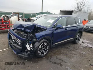 2020 Hyundai Santa Fe Limited with VIN 5NMS5CAA6LH276416, listed as a IAAI auction lot 41507669 with 54,887 mi miles. Bid and sale history available at carsss.com. Image 18.