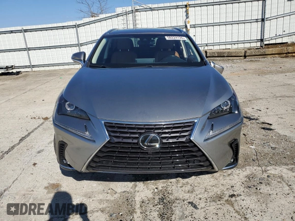 2018 Lexus NX 300 with VIN JTJBARBZ8J2164783, listed as a Copart auction lot 50224135 with 53,729 mi miles and Salvage title. Bid and sale history available at DreamBid. Image 5.